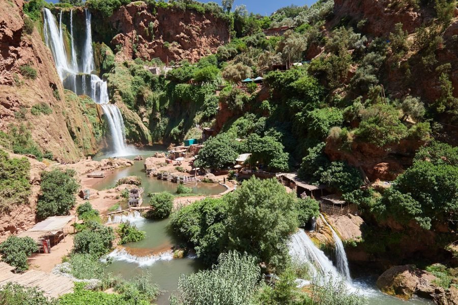 Excursion à la Journée aux Cascades d’Ouzoud : Merveille Naturelle Spectaculaire